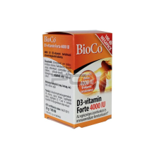 Bioco d3 -vitamin forte 4000 iu 100db vitamin és táplálékkiegészítő