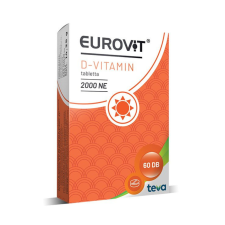 BioCo Eurovit 2000NE D-vitamin tabletta (60 db) vitamin és táplálékkiegészítő