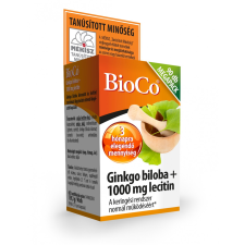 Bioco gingko biloba+lecitin 1000mg kapszula 90 db gyógyhatású készítmény