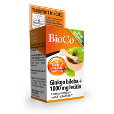  Bioco gingko biloba+lecitin 1000mg kapszula 90 db gyógyhatású készítmény