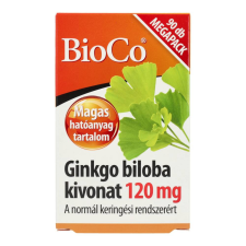 BIOCO GINKGO BILOBA KIVONAT TBL.MEGAPACK vitamin és táplálékkiegészítő