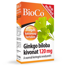 BioCo ginkgo biloba tabletta 120mg 90 db vitamin és táplálékkiegészítő