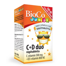 BioCo Junior C+D Duó 100 db vitamin és táplálékkiegészítő