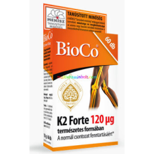 BioCo K2-vitamin Forte 120 mikrogramm 60 db tabletta - BioCo vitamin és táplálékkiegészítő