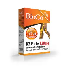  Bioco k2 vitamin forte tabletta 60 db vitamin és táplálékkiegészítő