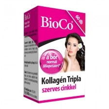 BioCo Kollagén Tripla tabletta 60 db vitamin és táplálékkiegészítő