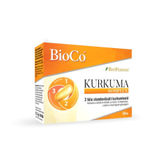  BioCo Kurkuma komplex kapszula 60 db vitamin és táplálékkiegészítő