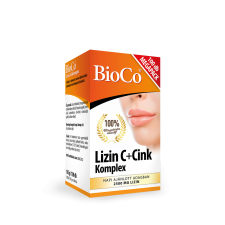  Bioco lizin c+cink komplex megapack tabletta 100 db gyógyhatású készítmény