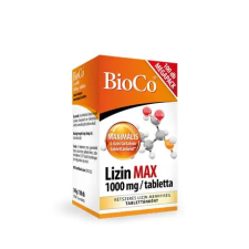  BioCo Lizin MAX 1000 mg kapszula 100 db vitamin és táplálékkiegészítő