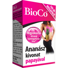 BioCo Magyarország Kft. BioCo Ananász papayával tabletta 100x vitamin és táplálékkiegészítő