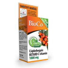 BioCo Magyarország Kft. BioCo Csipkebogyó C-vitamin 1000mg retard tabletta 60x vitamin és táplálékkiegészítő