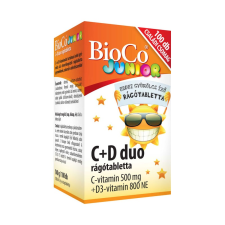 BioCo Magyarország Kft. Bioco Duo C+D Junior erdeigyümölcs rágótabletta 100x vitamin és táplálékkiegészítő