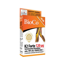 BioCo Magyarország Kft. BioCo K2-vitamin forte 120 mcg tabletta 60x gyógyhatású készítmény