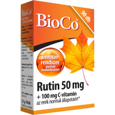 BioCo Magyarország Kft. BioCo Rutin + C-vitamin tabletta 90x vitamin és táplálékkiegészítő