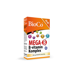 BioCo Mega-B B-vitamin komplex filmtabletta 60 db vitamin és táplálékkiegészítő