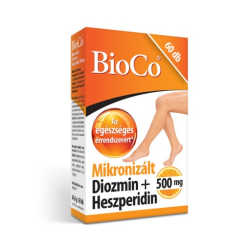  BIOCO MIKRONIZÁLT DIOZMIN + HESZPERIDIN KAPSZULA 60 DB vitamin és táplálékkiegészítő