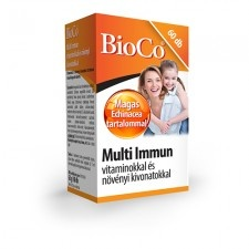BioCo multi immun tabletta 60 db vitamin és táplálékkiegészítő