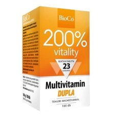 BioCo Multivitamin Dupla 200% filmtabletta 100db vitamin és táplálékkiegészítő