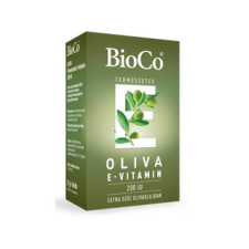 BioCo OLIVA Természetes E-vitamin 200 IU lágyzselatin kapszula 60 db vitamin és táplálékkiegészítő