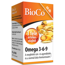 BioCo Omega 3-6-9 60db lágyzselatin kapszula vitamin és táplálékkiegészítő