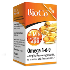 BioCo Omega 3-6-9 60db lágyzselatin kapszula vitamin és táplálékkiegészítő