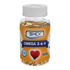 BioCo omega 3-6-9 kapszula 60 db gyógyhatású készítmény