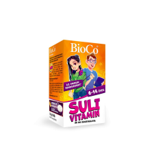  BioCo Suli Vitamin 90db rágótabletta 6-14 éveseknek vitamin és táplálékkiegészítő