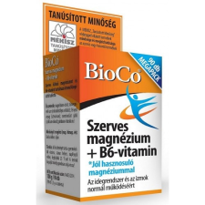 BIOCO SZERVES MAGNÉZIUM+B6 TABLETTA 90DB 90 db vitamin és táplálékkiegészítő