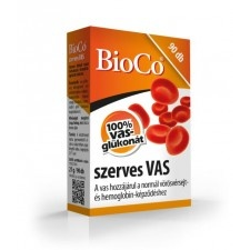 BioCo szerves VAS 90 db vitamin és táplálékkiegészítő