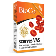  BIOCO SZERVES VAS TABLETTA 90X vitamin és táplálékkiegészítő