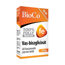  BioCo Vas-biszglicinát 20 mg tabletta 60x vitamin és táplálékkiegészítő