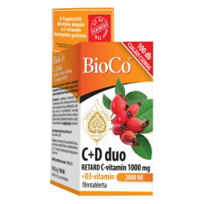 BioCo Vitamin bioco c + d3 duo retard 100 darab bioco3352 vitamin és táplálékkiegészítő