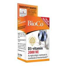 BioCo Vitamin bioco d3-vitamin 2000 ne 100 darab 5998607103475 vitamin és táplálékkiegészítő