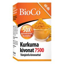 BioCo Vitamin BIOCO Kurkuma kivonat 7500 60 darab alapvető élelmiszer