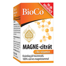 BioCo Vitamin BIOCO Magne-Citrát + B6-vitamin 90 darab alapvető élelmiszer