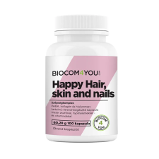 Biocom Happy Hair, Skin and Nails kapszula 100 db - Biocom vitamin és táplálékkiegészítő