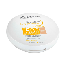 Bioderma Photoderm Compact Mineral púder SPF50+ light (világos) (10g) naptej, napolaj