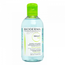 Bioderma Sébium H2O arclemosó mélytisztító zsíros bőrre 250 ml arctisztító