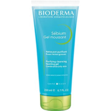 Bioderma Sébium Moussant habzó gél 200 ml arctisztító