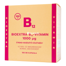 Bioextra B12-vitamin 1000 mcg kapszula 100 db vitamin és táplálékkiegészítő
