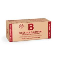 Bioextra B-komplex étrend-kiegészítő lágyzselatin kapszula 100 db vitamin és táplálékkiegészítő