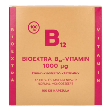 Bioextra BIOEXTRA B12 KAPSZULA 100 DB vitamin és táplálékkiegészítő