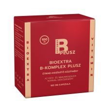 Bioextra Bioextra b-komplex plusz étrend-kiegészítő kapszula 100 db gyógyhatású készítmény