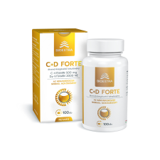 Bioextra Bioextra c+d forte étrend-kiegészítő kapszula 100 db vitamin és táplálékkiegészítő