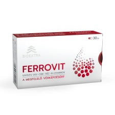 Bioextra Bioextra ferrovit kapszula 30 db gyógyhatású készítmény