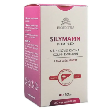 Bioextra silymarin komplex étrendkiegészítő kapszula 60db vitamin és táplálékkiegészítő