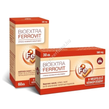 bioextra zrt. Bioextra Ferrovit kapszula 30x vitamin és táplálékkiegészítő