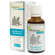 Biogenicpet Biogenicpet vitamin Reptile 30 ml ENG/HU hüllőeledel