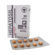 BiogenicVet BiogenicVet Hepatosil Advanced Mini tabletta 30 db vitamin, táplálékkiegészítő kutyáknak