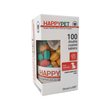 BiogenicVet Happy Pet (Puppy) 100X tabletta vitamin, táplálékkiegészítő kutyáknak